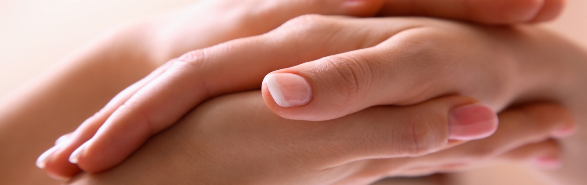 close-up of a person's hand